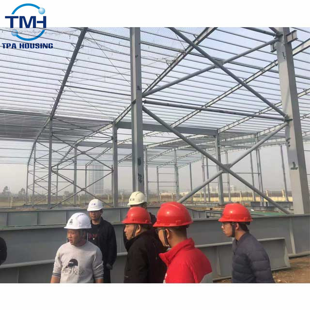 Het Kader van het lage Kosten Prefabstaal van het de Bouwstaal van het de Bouwontwerp Snelle de Structuurworkshop