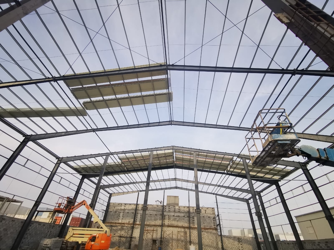Voorgefabriceerde staalconstructies Werkplaats Gebouw voor paardenstal en paardenboerderij