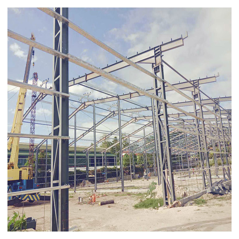 Filippijnse staalconstructie voor grote uitgestrekt workshop magazijn fabriek
