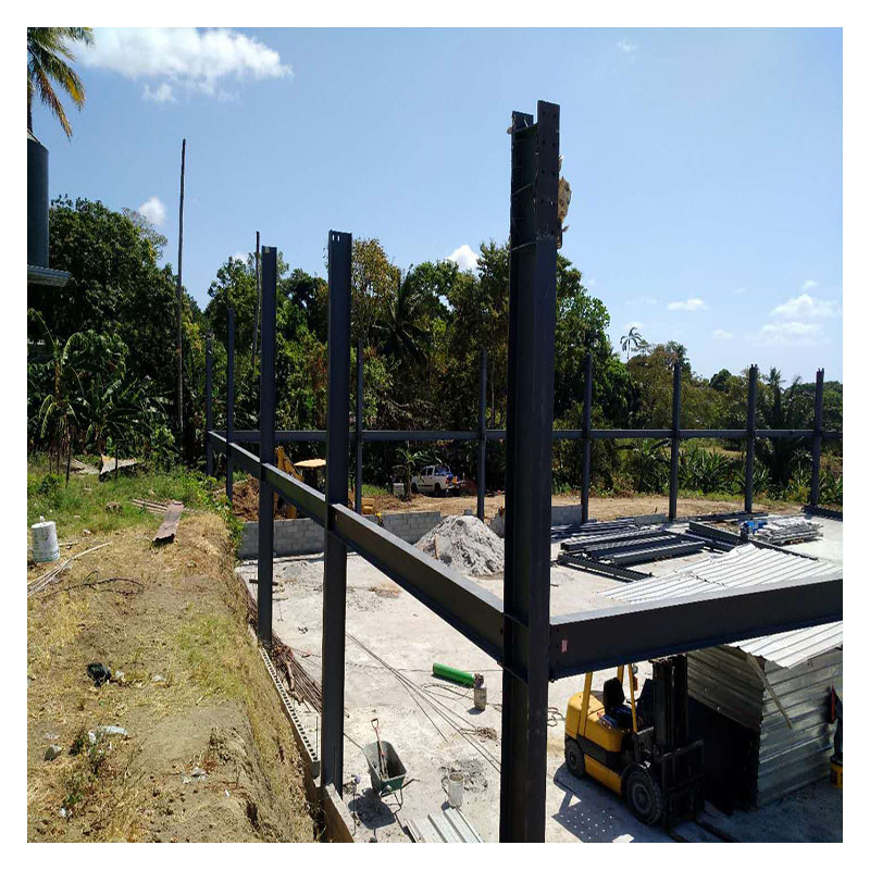 Panama Eenvoudig en solide staalconstructie Prefabricated Building voor opslag van magazijnen