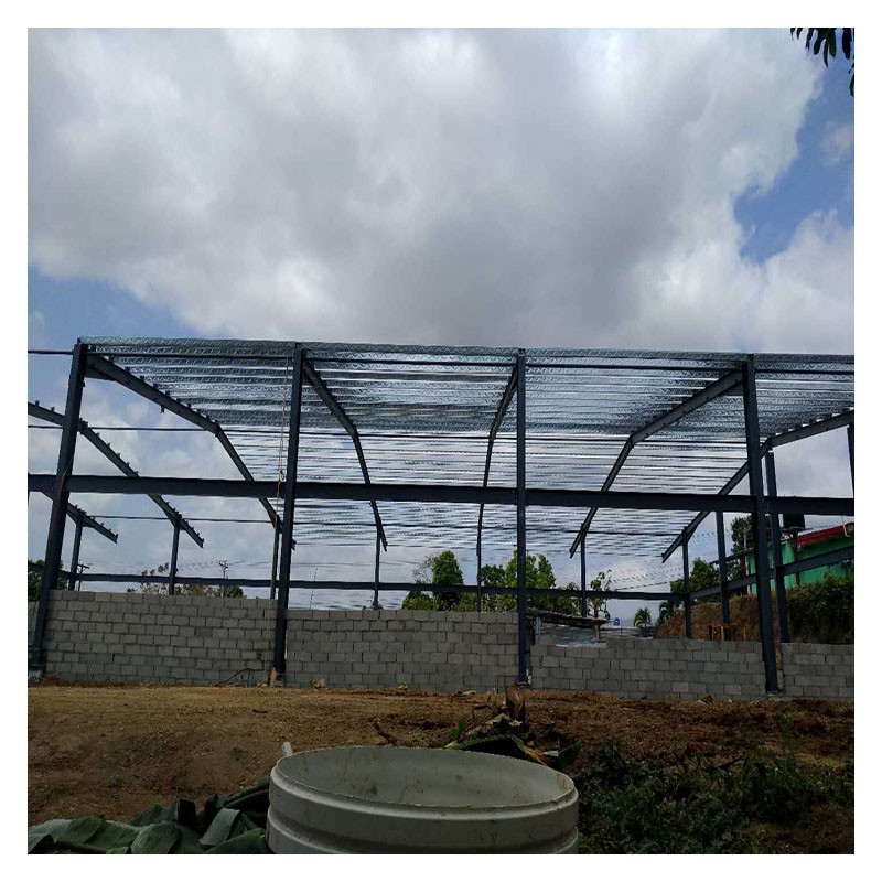 Panama Eenvoudig en solide staalconstructie Prefabricated Building voor opslag van magazijnen