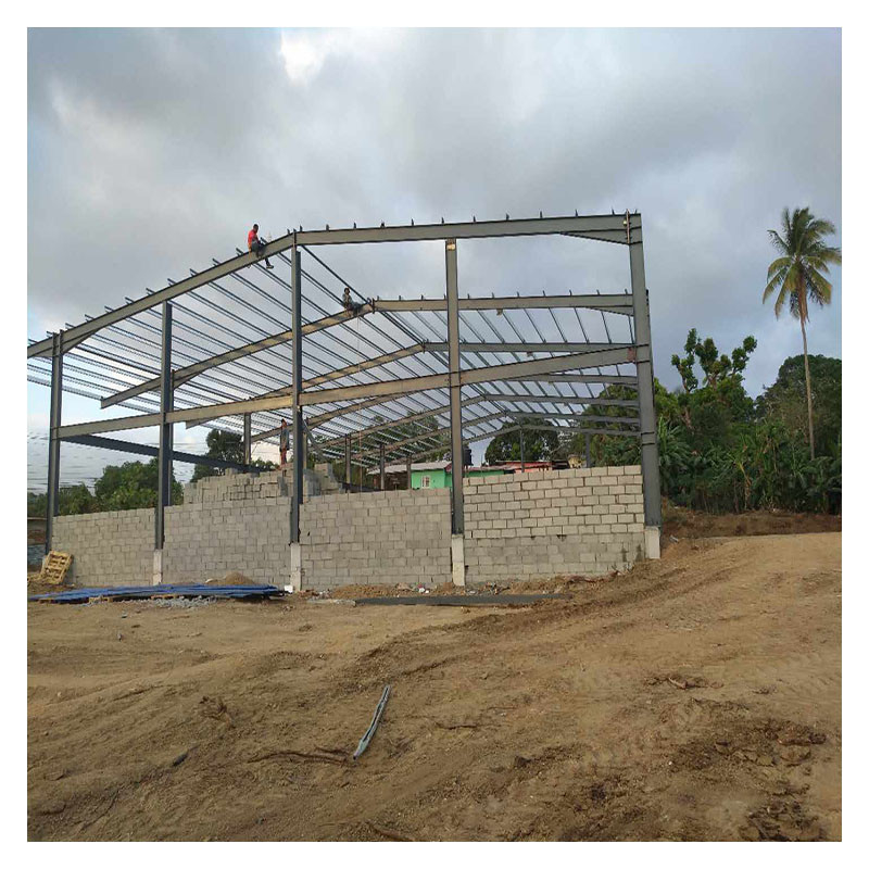 Panama Eenvoudig en solide staalconstructie Prefabricated Building voor opslag van magazijnen