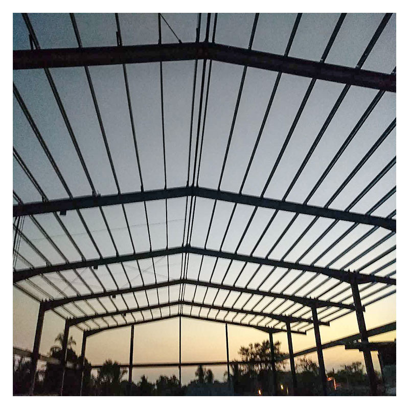 Panama Eenvoudig en solide staalconstructie Prefabricated Building voor opslag van magazijnen
