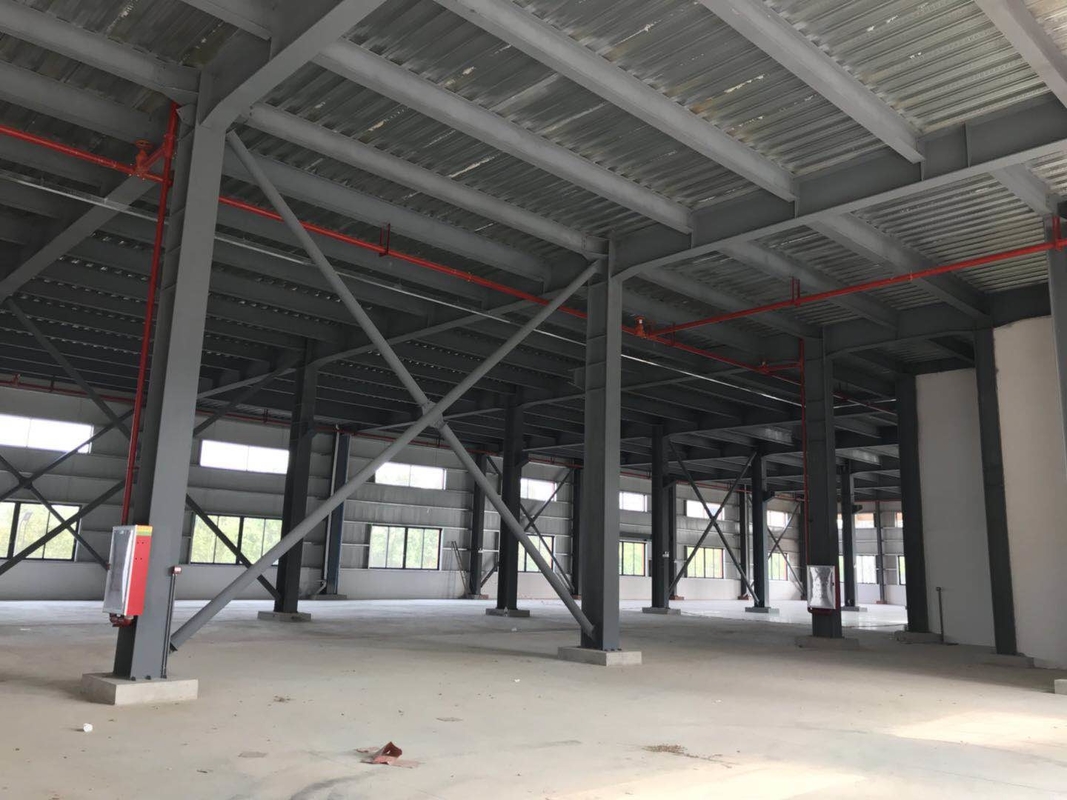 H Staalstructuur met lange lengte Staalstructuur Gebouw Hoogbouw wordt gebruikt in commerciële kantoorgebouwen
