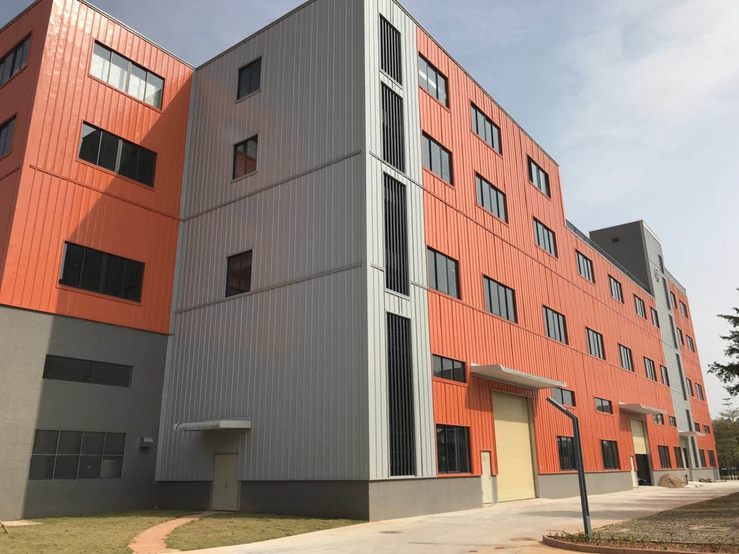 H Staalstructuur met lange lengte Staalstructuur Gebouw Hoogbouw wordt gebruikt in commerciële kantoorgebouwen