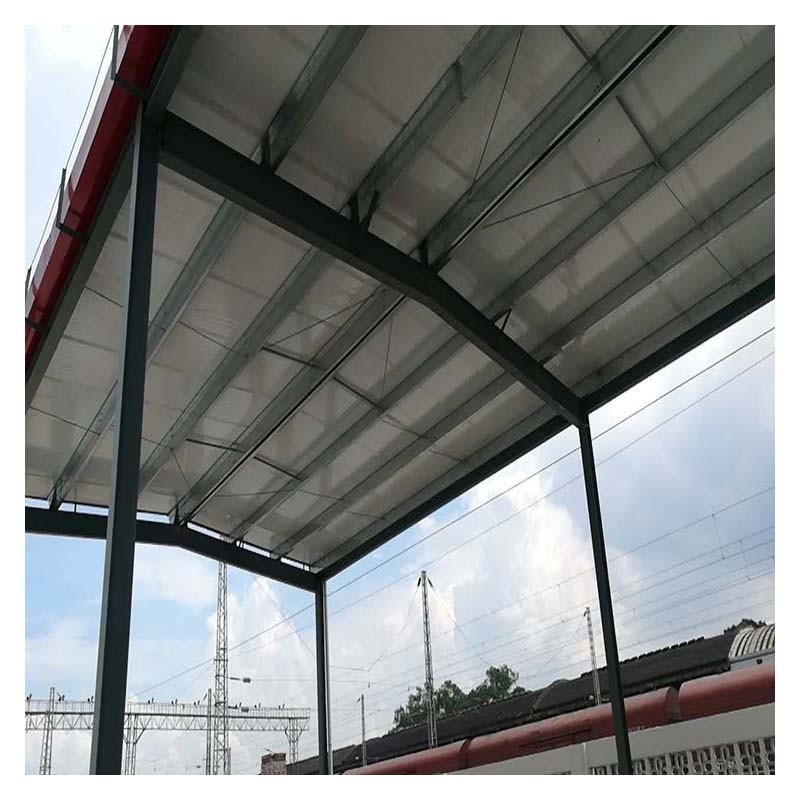 Makkelijke installatie Buiten staal structuur staal frame auto schuur garage hangar In China