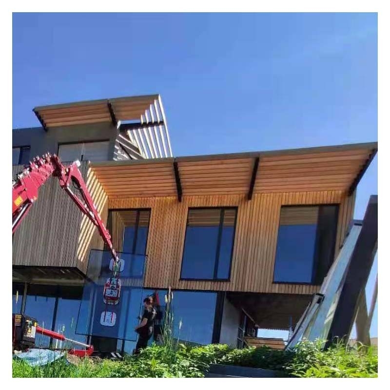 Goedkope voorgefabriceerde lichtstaal frame villa huis luxe meer verdiepingen voorgefabriceerd huis