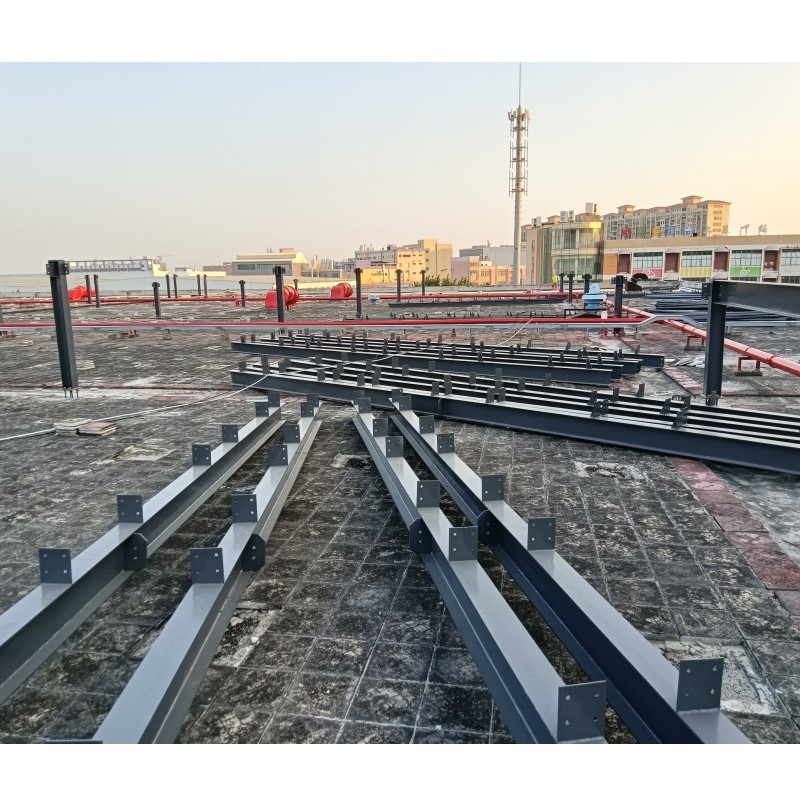 Lange levensduur H-vormige stalen structuur brug-type langdurig fotovoltaïsch project