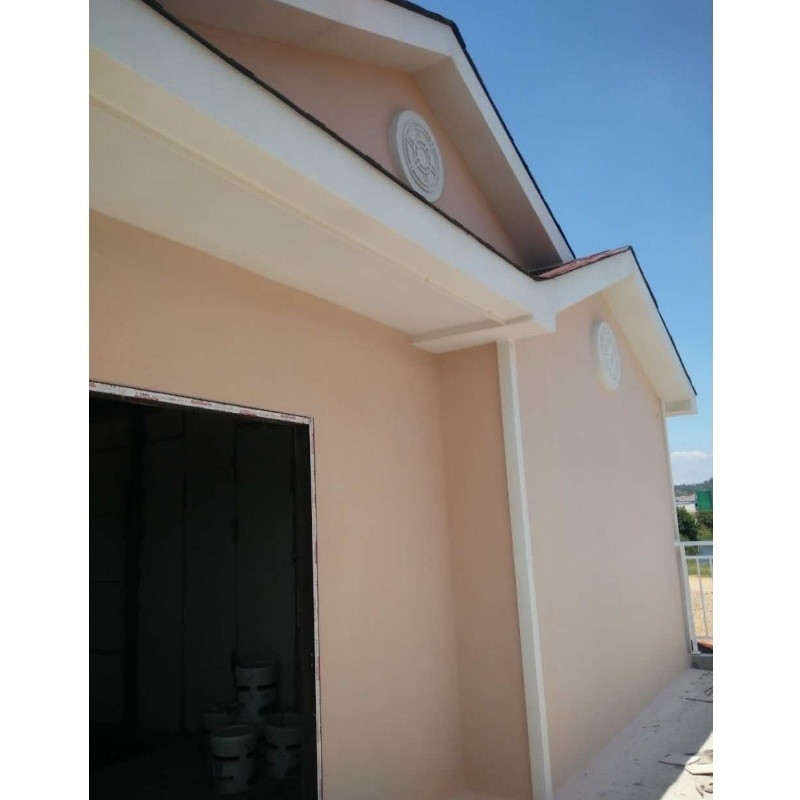 CHINA HOT SELLING STEEL STRUCTURE PREFAB RESORT Cottage tuin hut kit MINI kleine frame huis