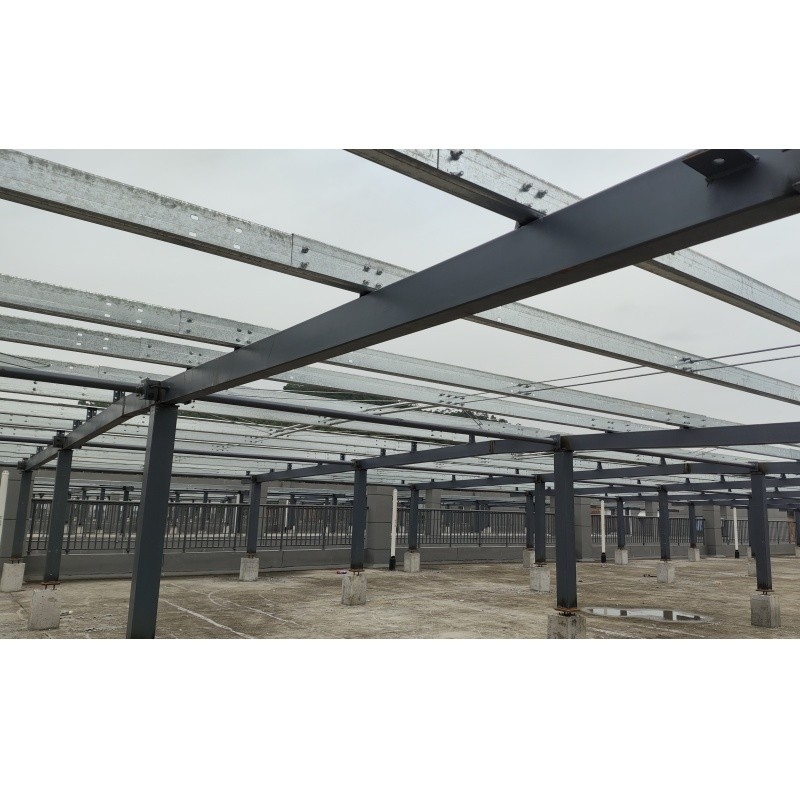Q235Z Staalconstructie Staalconstructie voor installatie zonne-energiesysteem