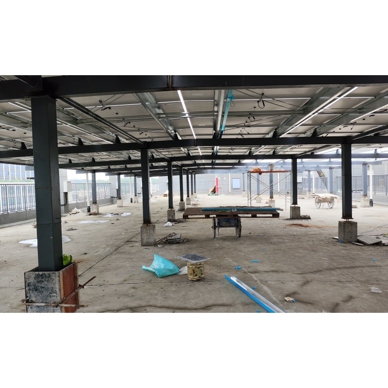 Q235Z Staalconstructie Staalconstructie voor installatie zonne-energiesysteem