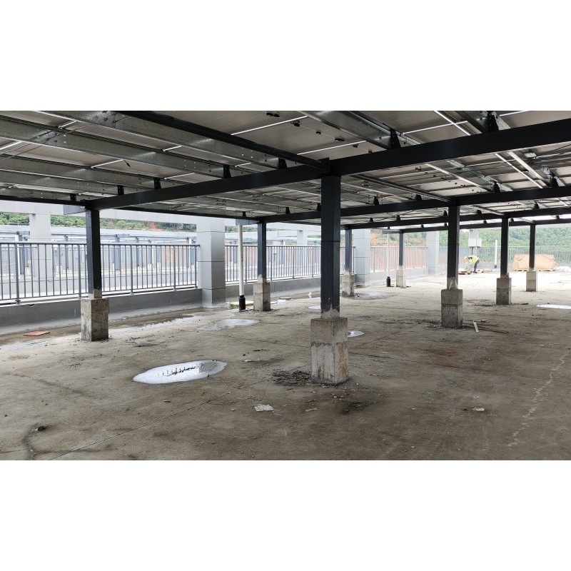 Q235Z Staalconstructie Staalconstructie voor installatie zonne-energiesysteem