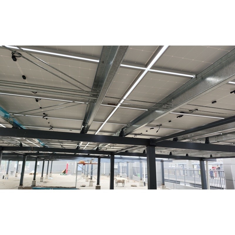 Q235Z Staalconstructie Staalconstructie voor installatie zonne-energiesysteem
