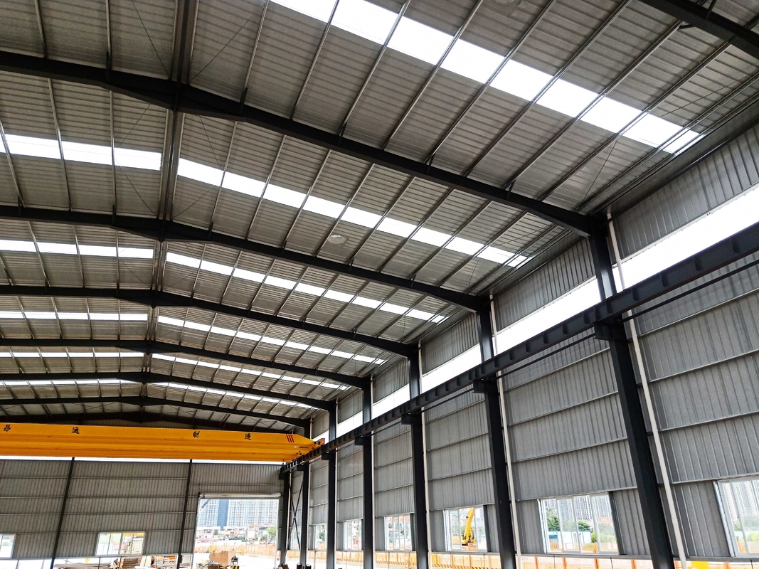 Stabiel H-staalconstructie Industriële metaalframe werkplaats Constructie Vast voor metro werkplaats