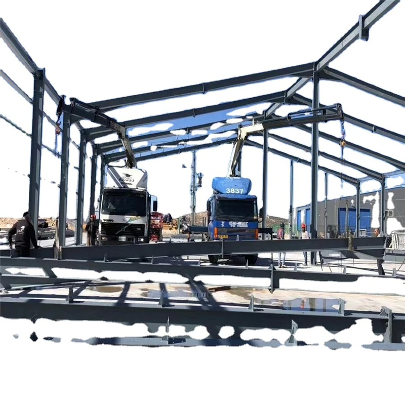 Op maat gemaakte staalconstructies Gebouwen voor garages