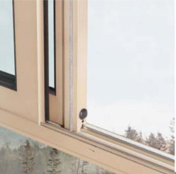 80 mm warmte-isolatie aluminium gleufvenster is geschikt voor balkon, keuken en andere huishoudens