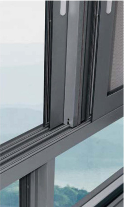 De warmte- en geluidsisolatie schuifvenster met scherm voor slaapkamer, studeerkamer, balkon, enz.