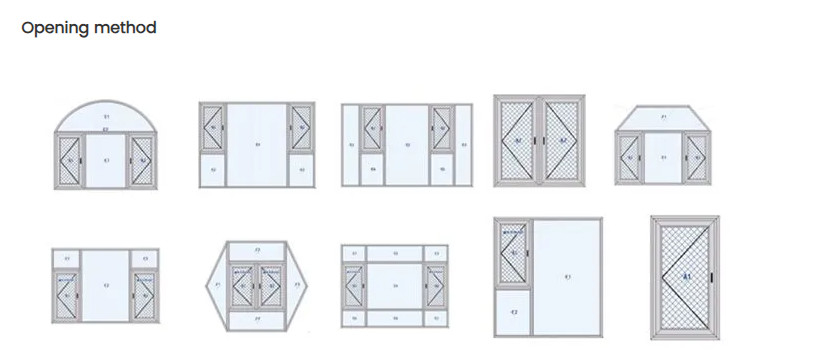 Hoog efficiënte warmte-isolerende en geventileerde ruiten voor keukens, badkamers, slaapkamers enz.