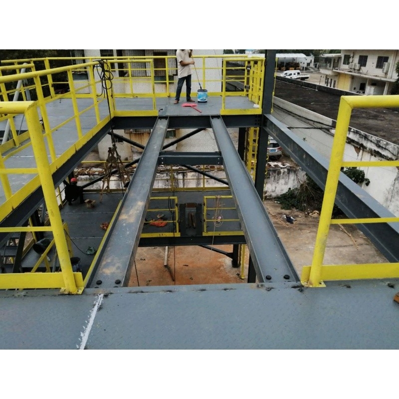 Staalconstructie Mezzanine vloer magazijn binnenplaats staalplatform Mezzanine voor magazijn