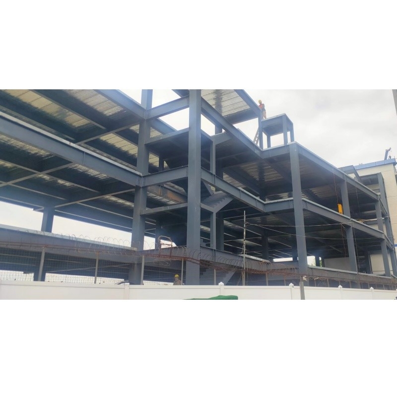 Staalconstructie Mezzanine vloer magazijn binnenplaats staalplatform Mezzanine voor magazijn