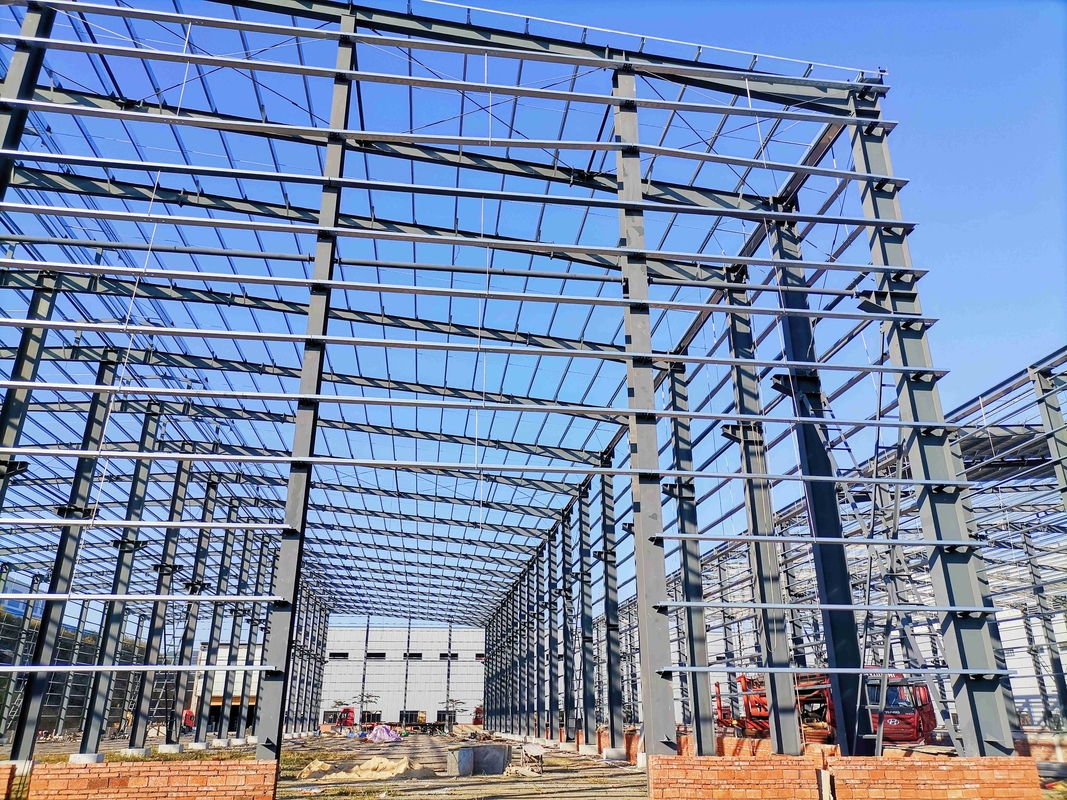 Hoogwaardige lichte staalstructuur Fabriek Gebouw Frame Voor industriële productie Gebouw Warehouse