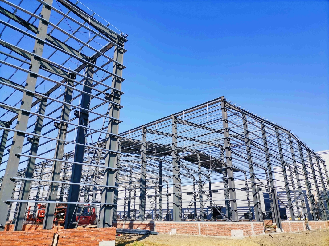 Hoogwaardige lichte staalstructuur Fabriek Gebouw Frame Voor industriële productie Gebouw Warehouse