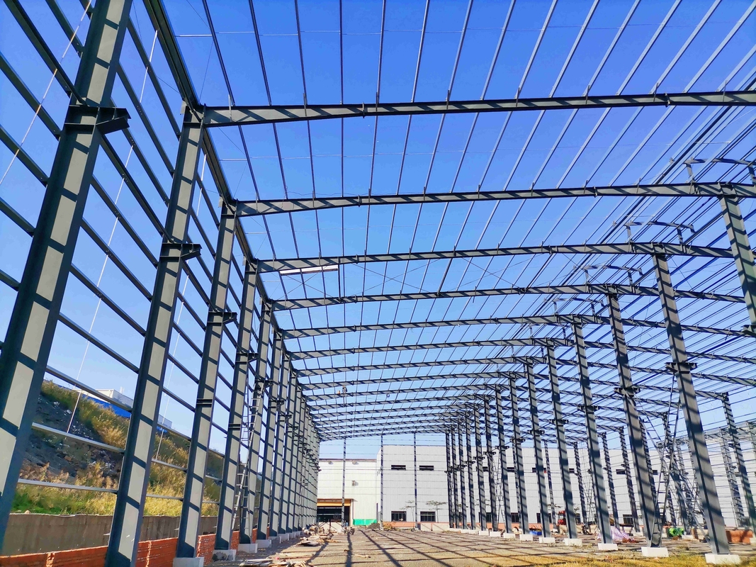 Hoogwaardige lichte staalstructuur Fabriek Gebouw Frame Voor industriële productie Gebouw Warehouse