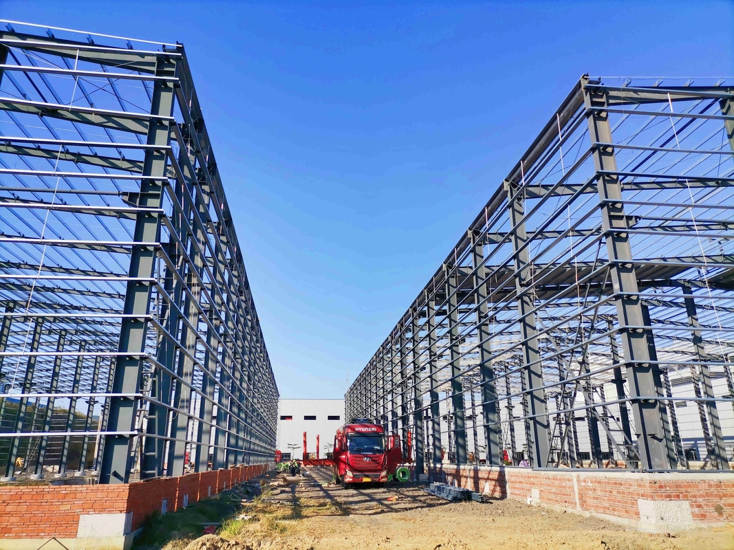 Hoogwaardige lichte staalstructuur Fabriek Gebouw Frame Voor industriële productie Gebouw Warehouse