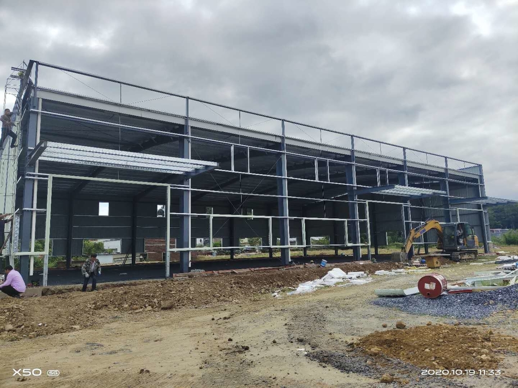 Nieuw type geprefabriceerd gebouw staalconstructie constructie prefab fabriek