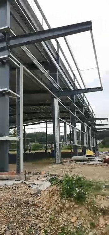 Nieuw type geprefabriceerd gebouw staalconstructie constructie prefab fabriek