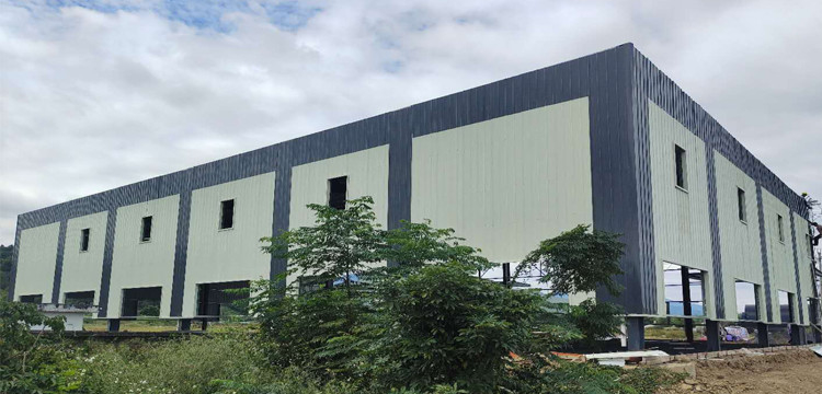 Nieuw type geprefabriceerd gebouw staalconstructie constructie prefab fabriek