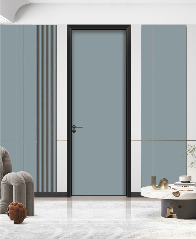 Lichte luxe en elegante koolstof kristal kamer deur geluidsisolatie, vochtbestendig en warmtebehoud