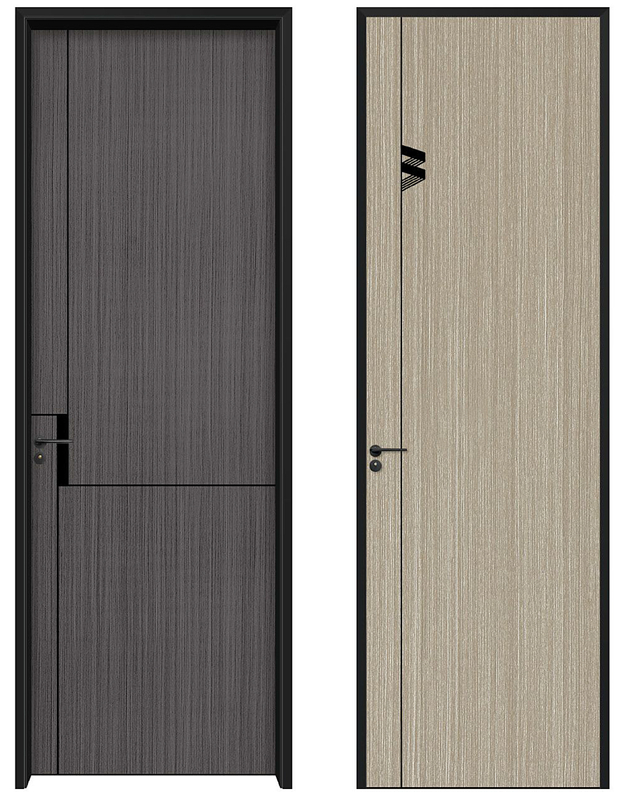 Lichte luxe en elegante koolstof kristal kamer deur geluidsisolatie, vochtbestendig en warmtebehoud