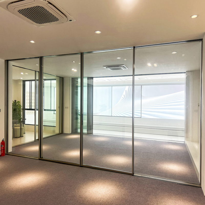 120 Panoramische schuifdeur Aluminium legering 6063-t6 Intelligent Voor particuliere woningen, villa's, commerciële ruimtes, kantoren