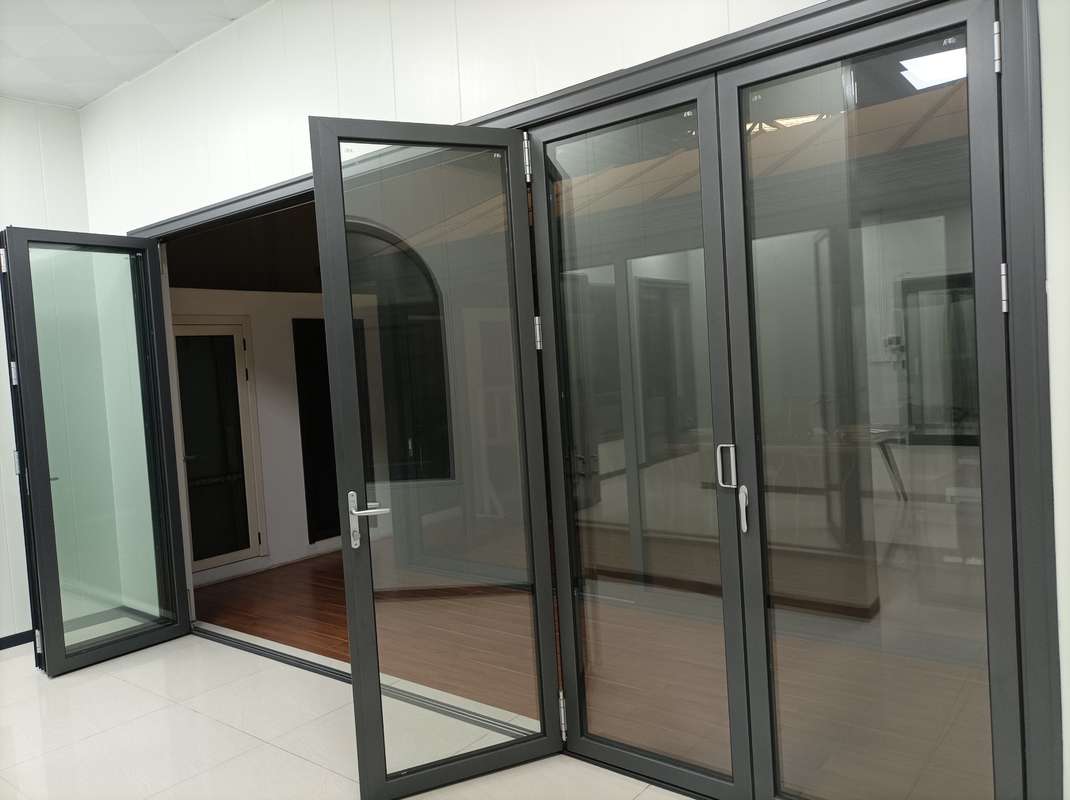 65-serie anti-knik vouwdeuren voor particuliere woningen, villa's, commerciële ruimtes, kantoren