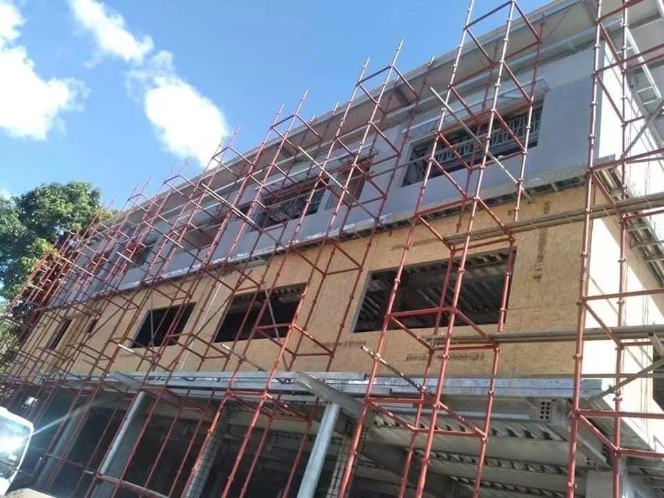Geluidsisolatie dak villa meerdere verdiepingen licht staal gauge huis voor ziekenhuis