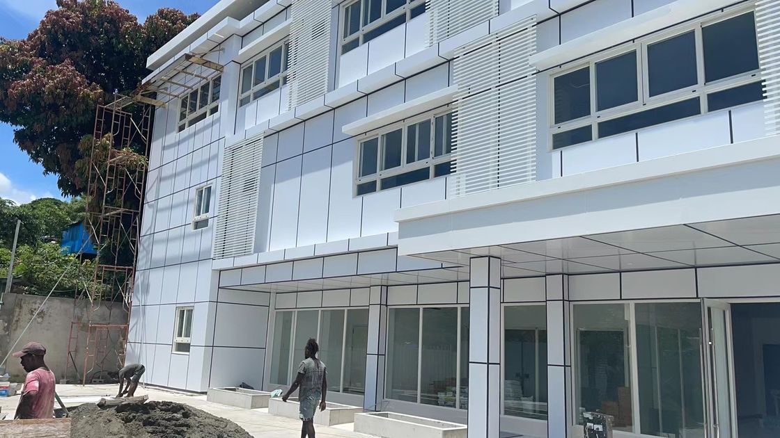 Geluidsisolatie dak villa meerdere verdiepingen licht staal gauge huis voor ziekenhuis