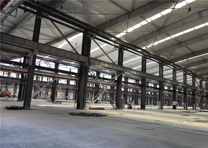 De Workshopgebouwen van het Eco Vriendschappelijke Grote Staal met Kraan voor Industriële Fabriek