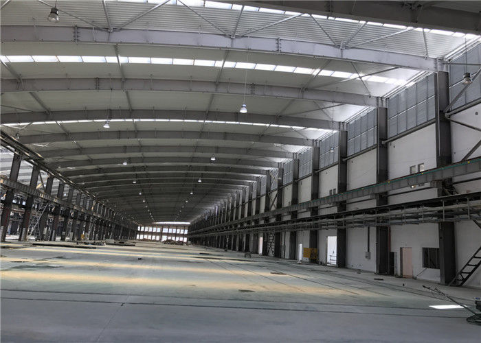 De Workshopgebouwen van het Eco Vriendschappelijke Grote Staal met Kraan voor Industriële Fabriek
