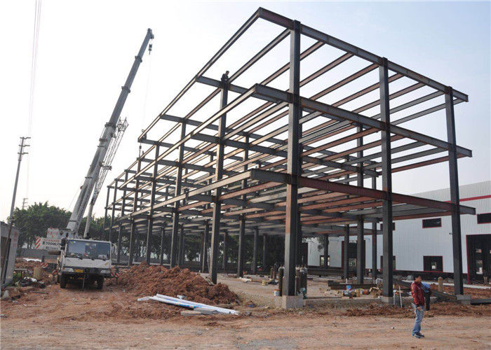De duurzame Multibouw van het Verhaalstaal, Prefab Geassembleerd Gemakkelijk van de Metaalworkshop