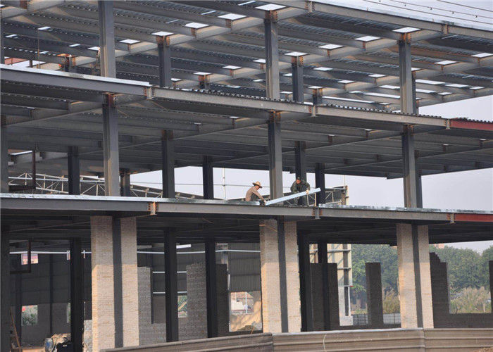 De duurzame Multibouw van het Verhaalstaal, Prefab Geassembleerd Gemakkelijk van de Metaalworkshop